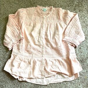 Sundance pink/blush Button-Up Blouse